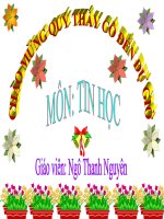 Buoc dau soan thao of Bap