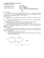 Đề thi  HSG Vật lí 9(1)