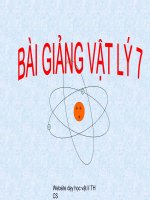 Tac dung tuTac dung hoa hoc Tac dung sung li