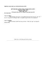 DE THI HSG CAP HUYEN MON VAN9 NAM 2011