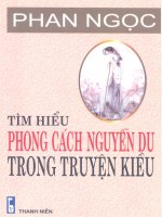 Tìm hiểu phong cách Nguyễn Du trong Truyện Kiều-phần 1