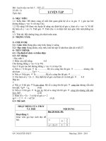 Tuần 14(đại số)