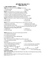 ĐỀ Thi học kỳ 2 môn vật lý