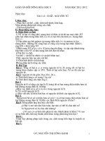 tài liệu bồi dưỡng học sinh giỏi hóa học lớp 8