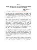 Tiểu luận quản trị chất lượng ĐỊNH VỊ, GIÁ TRỊ GIA TĂNG NGOẠI SINH VÀ QUI TRÌNH CẠNH TRANH LIÊN HOÀN TƯƠNG HỖ