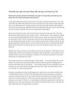 Phát biểu cảm nghĩ về truyện sống chết mặc bay của phạm duy tốn