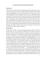 Giao thức http và https trong bảo mật website