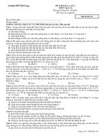 Đề và ĐA thi VL lần 2 Hà Trung - 2011