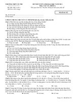 ĐỀ THI THỬ*CHUẨN*