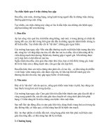 Tự chẩn bệnh qua 4 triệu chứng hay gặp