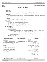 Số học 6 - tiết 10