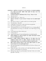 Luận văn thạc sỹ - Hiện trạng khung pháp lý về Báo cáo tài chính ở việt nam và thực trạng về báo cáo tài chính hợp nhất tại Tập đoàn Kinh tế Hoàng Hà