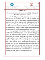 Luận Án Thực trạng và giải pháp về năng lực, phương pháp giảng dạy của giảng viên tiếng Anh và hiệu quả tiếp thu của sinh viên năm thứ nhất tại Đại học Thái Nguyên