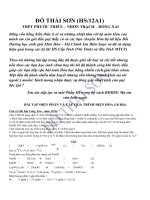 BDHSG 12 ĐIỆN PHÂN VÀ CÁC QUÁ TRÌNH ĐIỆN HÓA