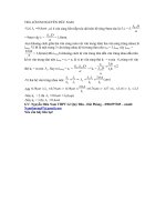 TRẢ LỜI EM NGUYỄN ĐỨC NAM