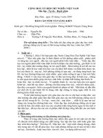 SKKN về hoạt động NGLL