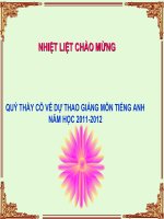 Tieng Anh 4 giao trinh Let''s Go 2A