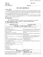 Giáo án toán 9 - tuần 15