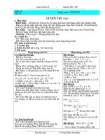 Giao an toan 8 tuan 25