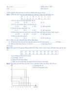 Đề kiểm tra HH 7 chương 3 có ma trận