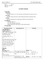 Số học 6 - tiết 13