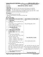 Giáo án lớp 5 (3 cột) Tuần 21