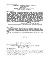 de thi chon HSG quoc gia tinh Hung Yen