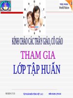 TẬP HUẤN TIẾNG VIỆT 1-2