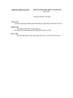 Đề ôn thi đại học ( đề số 5)