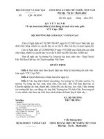 Điều lệ Giải Bóng đá sinh viên toàn quốc