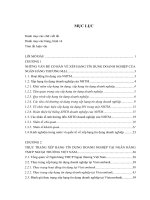 Luận văn thạc sỹ - Hoàn thiện hệ thống xếp hạng tín dụng đối với các doanh nghiệp tại Ngân hàng TMCP Ngoại thương Việt Nam