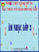 Tiết 24:Ôn tập 2 bài hát,Tập nhận biết tên nốt nhạc