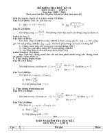 đề kiểm tra HK 2 ( đáp án )