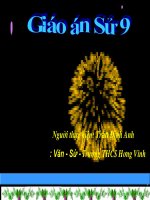 Sử 9 bài 23 tiết 28