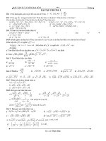 HỆ THỐNG BÀI TẬP TOÁN 9