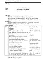 SINH HOẠT CHỦ NHIỆM