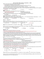 bài tập tổng hợp lượng tử ánh sáng hay có lời giải