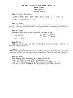 ĐỀ THI HSG CỤM LỚP 5 NĂM HỌC 2010-2011