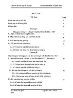 Hoàn thiện kế toán nguyên vật liệu tại công ty cổ phần than hà lầm   TKV