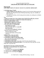 Chuyên đề chuẩn KTKN 2011