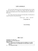 Luận văn thạc sỹ: Giải pháp nâng cao vai trò của trung gian tài chính đối với thị trường chứng khoán Việt Nam