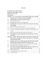 Hoàn thiện hệ thống kiểm soát nội bộ với việc tăng cường kiểm soát chi phí sản xuất tại Công ty Cổ phần Tập đoàn Hòa Phát