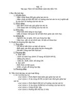 Tich vô hướng của 2 véc tơ