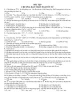 500 bài tập trắc nghiệm chương Hạt nhân nguyên tử