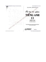 Bài Tập Trắc Nghiệm Tiếng Anh 11 Nâng Cao (Tái bản 2011), Mai Lan Hương   Nguyễn Thị Thanh Tâm