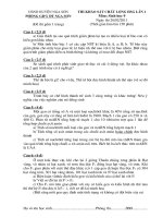 de thi khao sat HSG tinh