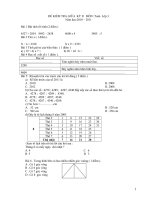 KIỂM TRA GHKII TOÁN