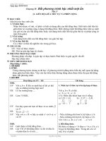 Giáo án đại số 8 từ t57-t70