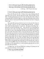 Ứng dụng CNTT trong đổi mới PPDH
