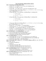 Bài tập pt đường thẳng